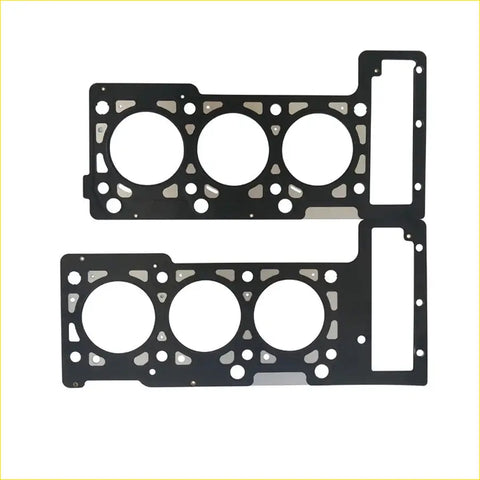 Black metal engine head gasket with three circular openings for dodge journey 27 or chrysler 300 m use