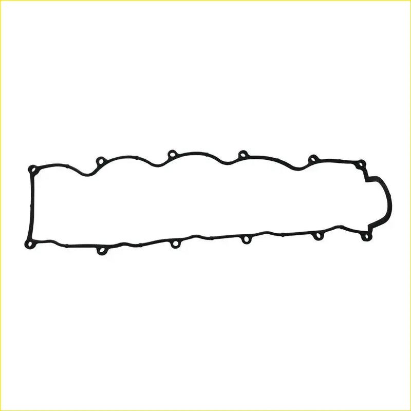 Black rubber valve cover gasket with circular mounting holes for ford asia oceania endeavour mazda b-serie rocker cover