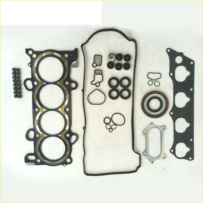 Black rubber and metal engine head gasket set with gold sealing rings for Honda Accord CR-V Acura TSX K24Z2 K24Z3 full set