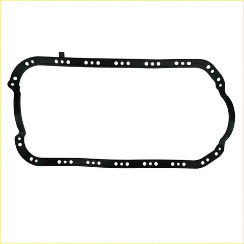 Black rubber gasket with evenly spaced holes for Honda Civic 16V D15Z4 D16Y7 oil pan valve cover use