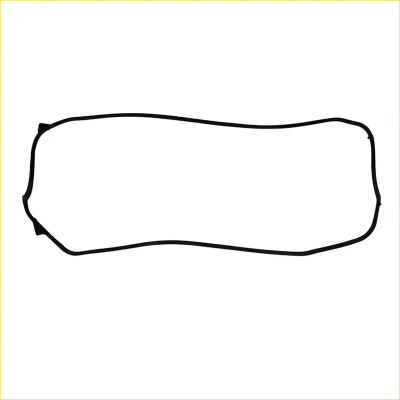 Black rubber gasket with smooth flexible texture for honda concerto or civic d16z2 d15b rocker cover gasket