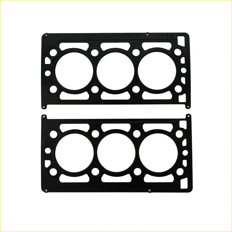 Black metal engine head gaskets with three circular openings for kia sedona rover mg zt zs krv6 k5 25k4f cylinder set