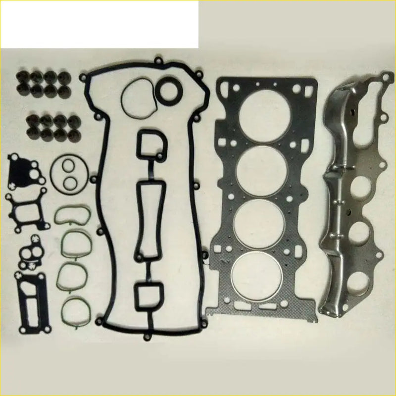 Black rubber gasket set for engine head for mazda6 station wagon and mazda 3 bk mpv 2.3 lf engines