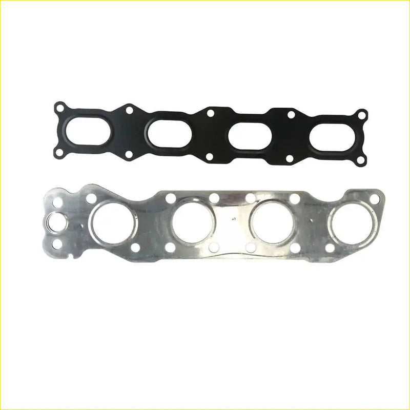 Black rubber gasket and metallic manifold flange assembly for gasket pro suzuki vitara jimny chevrolet cruise liana use