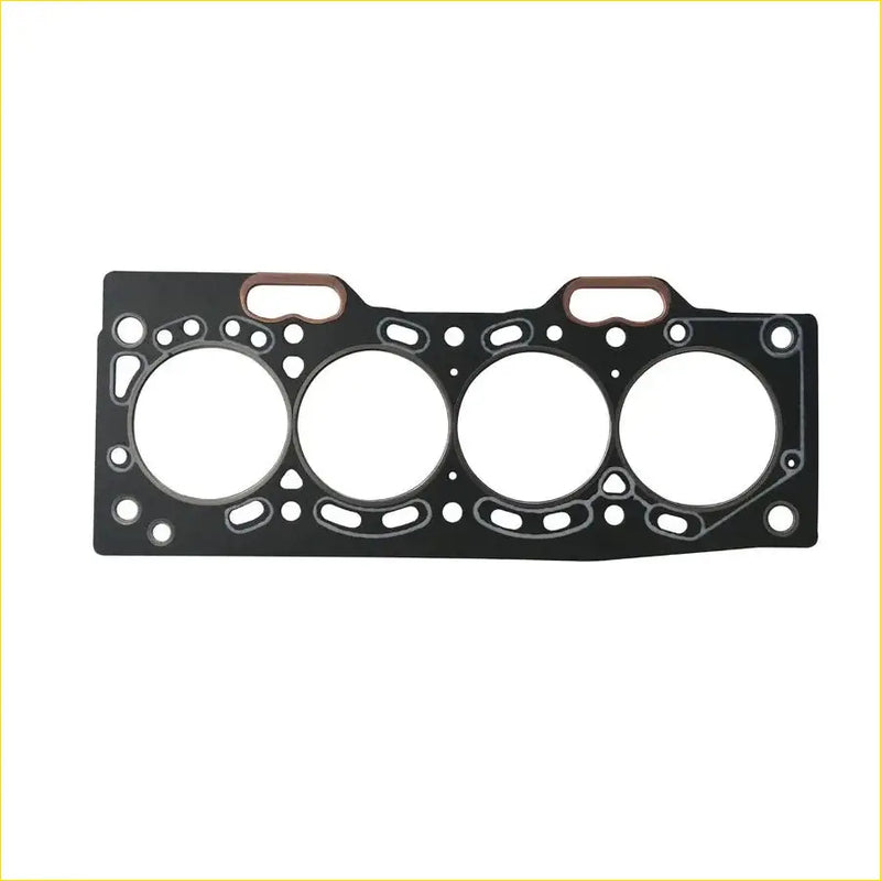 Black gasket pro cylinder head gasket for toyota corolla starlet 12v with four circular openings and copper sections