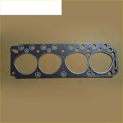 Black metal cylinder head gasket with four large oval cutouts for toyota corona crown dyna 5r 5r-u by gasket pro
