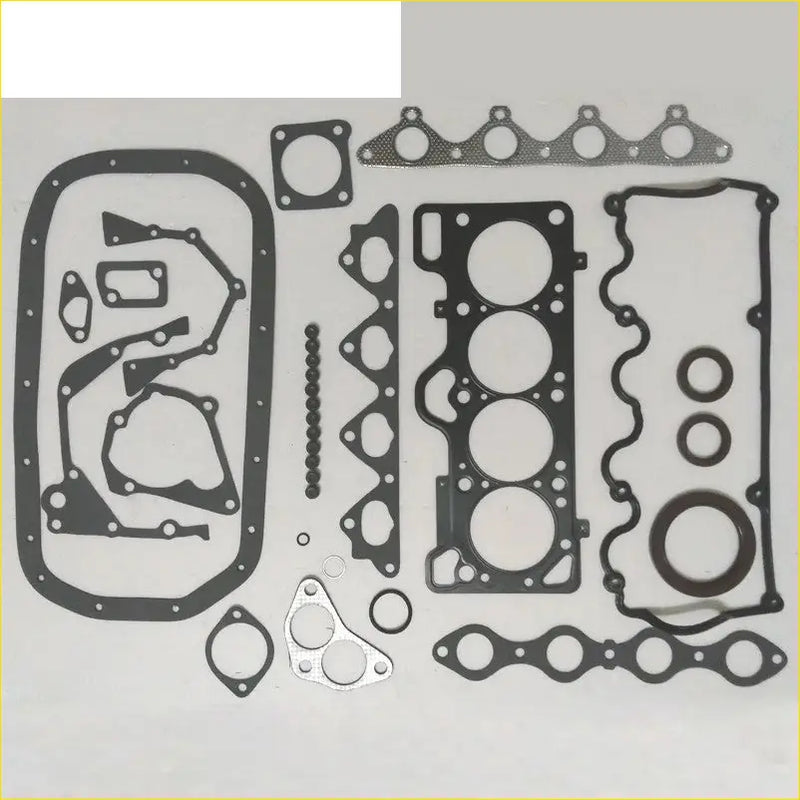 Black rubber gasket set made of metal for hyundai s coupe accent 1.5 engine components gasket pro g4e g4ek