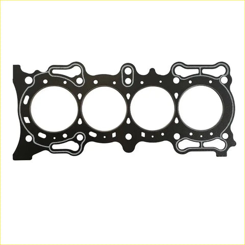 Black gasket pro engine head gasket with four circular openings and textured reinforced design for honda accord shuttle f22b1 f22b4