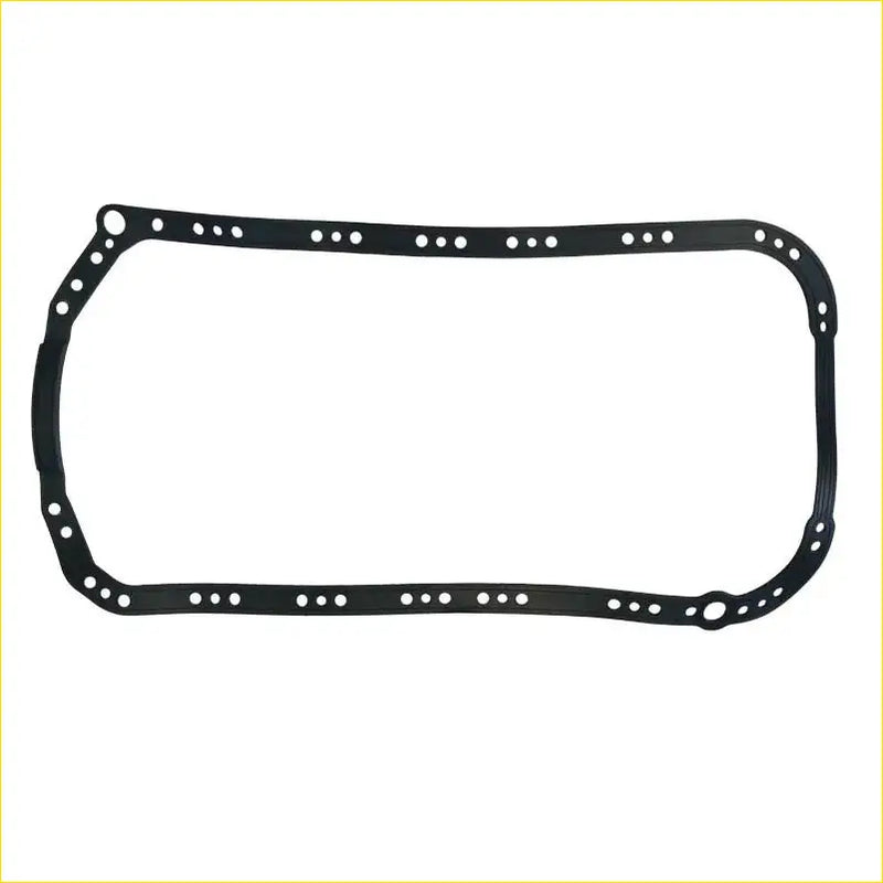 Black rubber gasket with circular holes for gasket pro honda accord v ce cf 22 f22b1 oil pan use