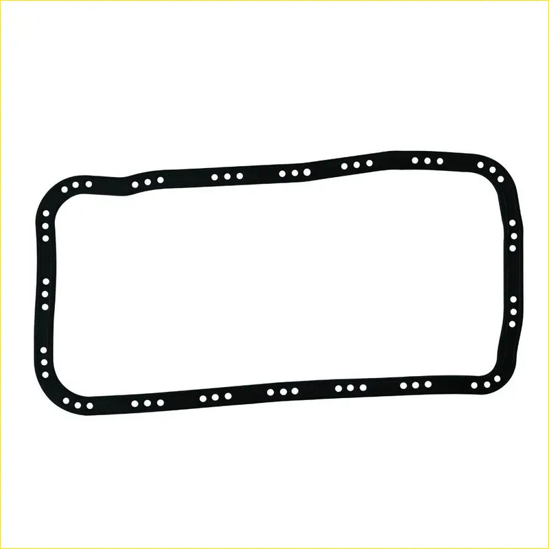 Black rubber gasket with evenly spaced holes for gasket pro honda cr-v i 16v b20b b16a1 oil pan use