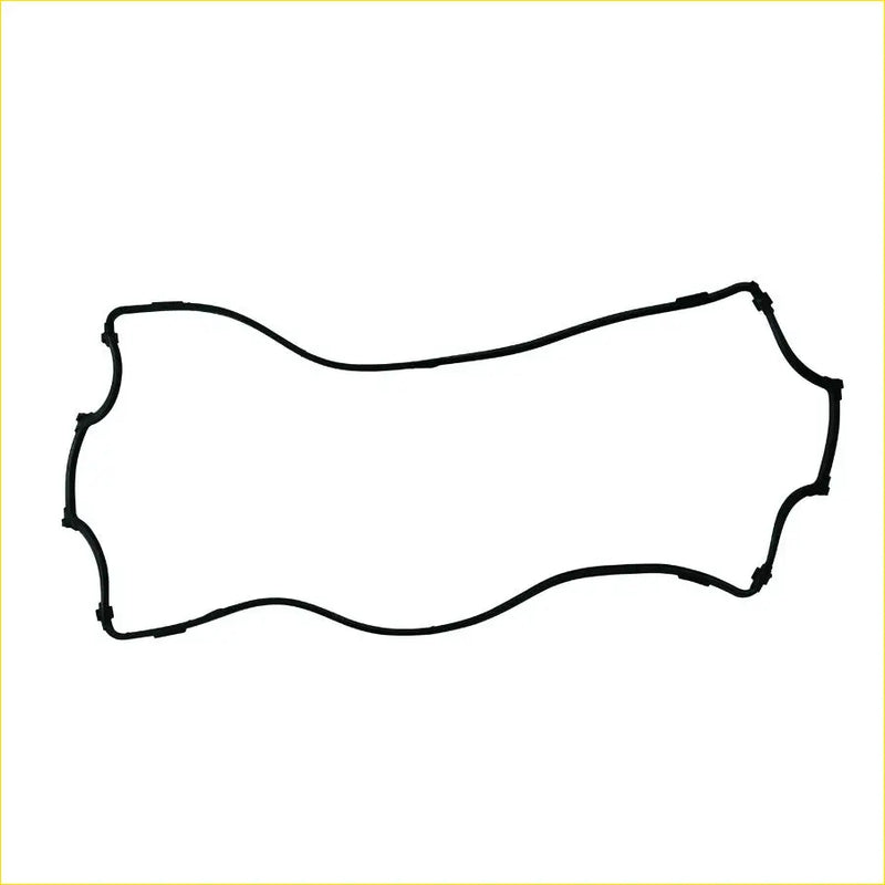 Black rubber gasket with wavy shape and reinforced edges for gasket pro honda cr-v i 2.0 16v rocker cover