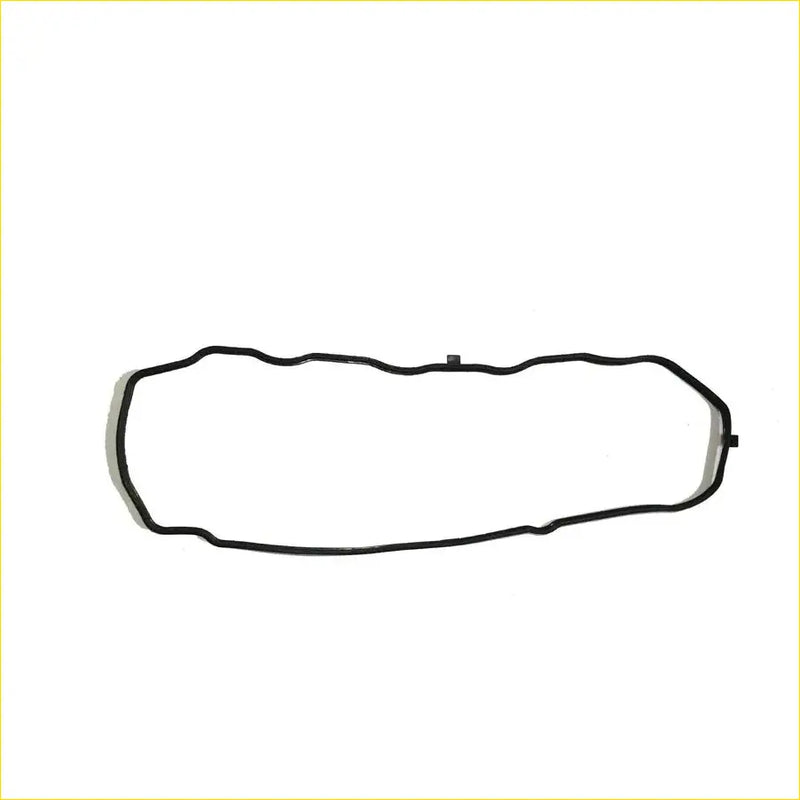 Black rubber valve cover gasket with wavy oval shape and tabs for Honda Jazz II gd city 1.5 ff L15A1