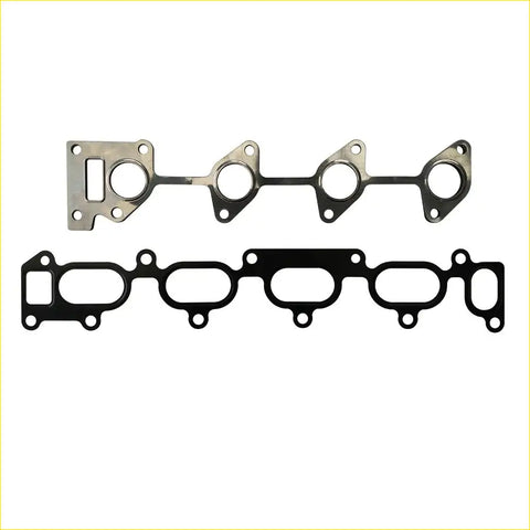 Silver and black engine head gaskets with precise cutouts for hyundai trajet santa fe elantra 2.0 crdi d4ea use