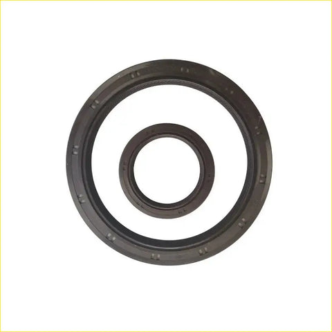 Black rubber crankshaft oil seal assembly for suzuki wagon r k10a k12a 16v from gasket pro