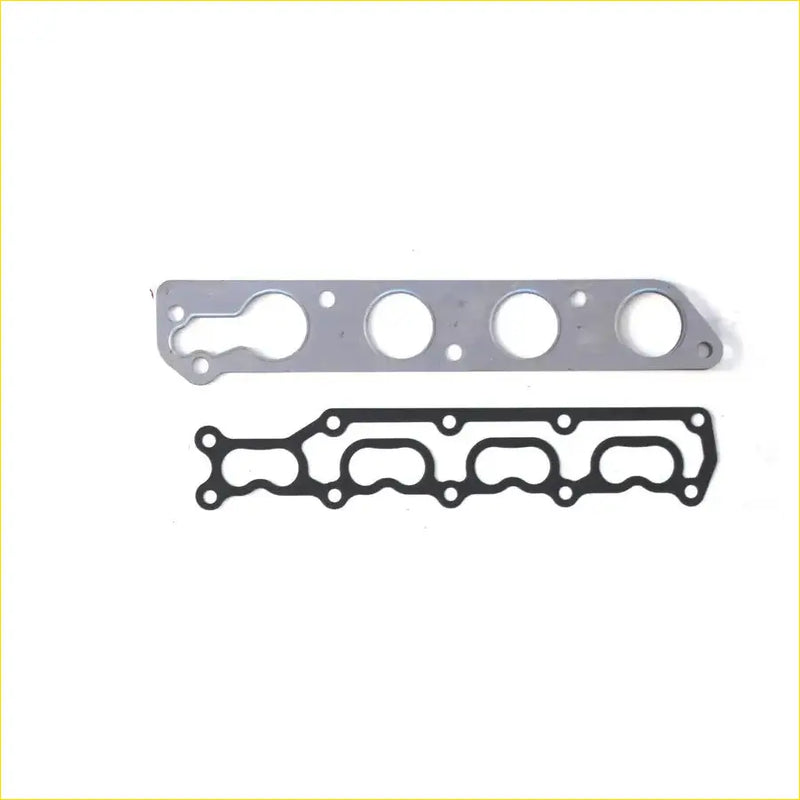 Silver metal intake manifold gasket with black rubber sealant layer for gasket pro k14b suzuki wagou 16v dohc use