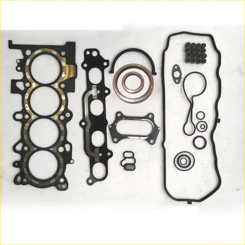Black rubber gasket set with metal and silicone parts for Honda Civic Jazz 1.3 1.5 engine repair