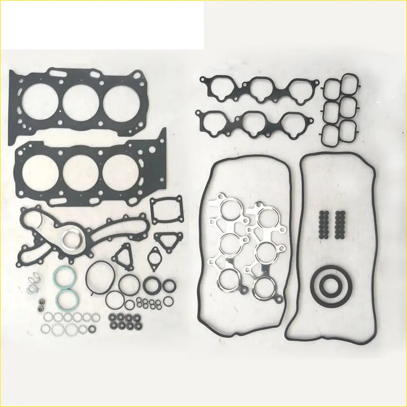 Black rubber gasket set for engine head and valve cover compatible with gasket pro for lexus and toyota 3.5 vvti engines