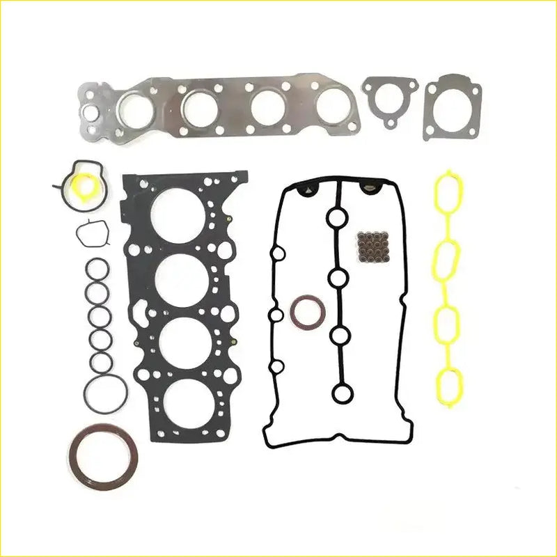 Black and silver metal engine head gasket set with yellow o-rings for Suzuki Jimny Swift iii 1.3 by Ajusa
