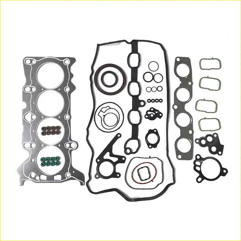 Black rubber gasket set with metallic engine head gaskets and green o-rings for mazda 3 6 cx-5 cx-30 cx-3 engines
