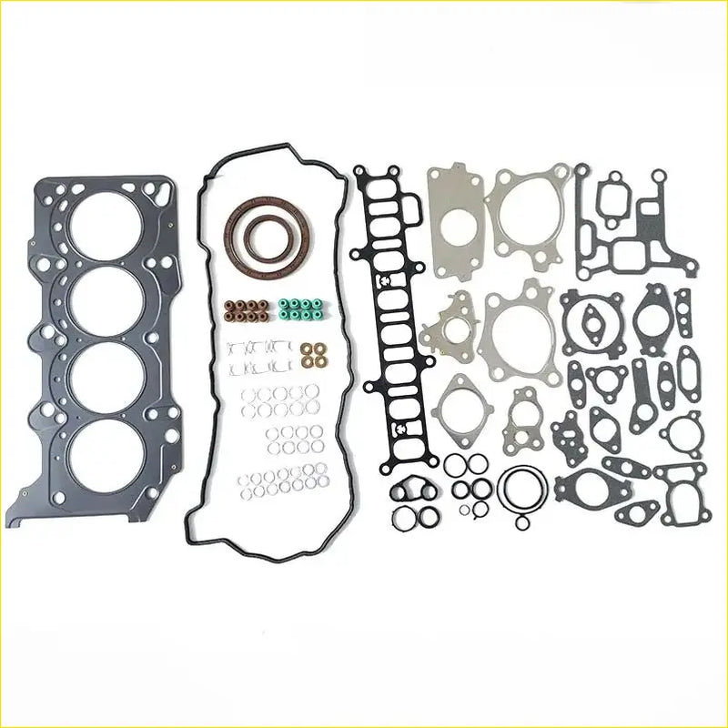 Complete gasket pro engine head gasket set with metallic parts and black rubber seals for mazda 6 cx-5 2.2d shy1