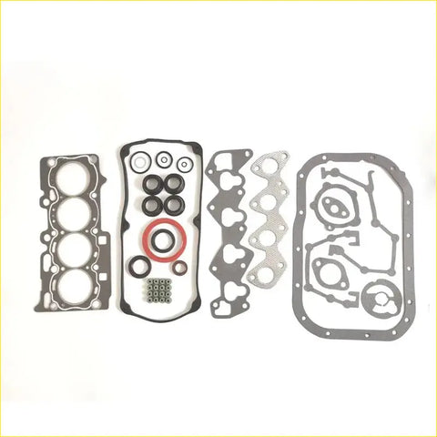 Set of gray black red and metallic automotive engine gaskets and seals for gasket pro mitsubishi pajero junior willy cm90 16v 4a31 full set