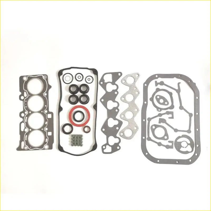 Set of gray black red and metallic automotive engine gaskets and seals for gasket pro mitsubishi pajero junior willy cm90 16v 4a31 full set