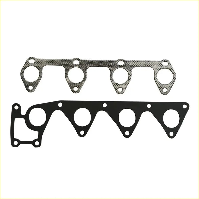 Two gasket pro head gaskets for mazda e-serie b2200 intake exhaust manifold one metallic textured one solid black