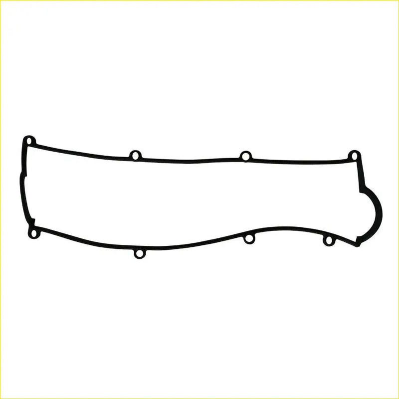 Black rubber gasket pro r2 rf with circular mounting holes for mazda e-serie e2200 rocker cover use