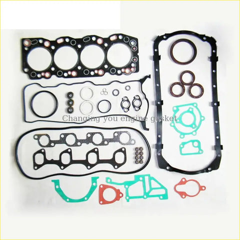 Black teal and red engine gaskets in various shapes for gasket pro full set toyota land cruiser hilux ii cressida 2 4d