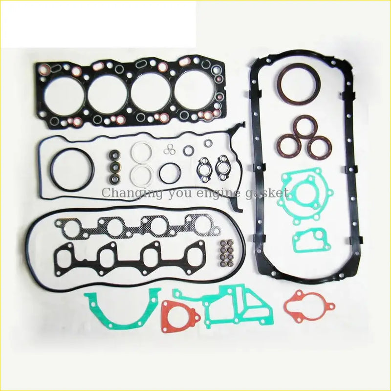 Black teal and red engine gaskets in various shapes for gasket pro full set toyota land cruiser hilux ii cressida 2 4d