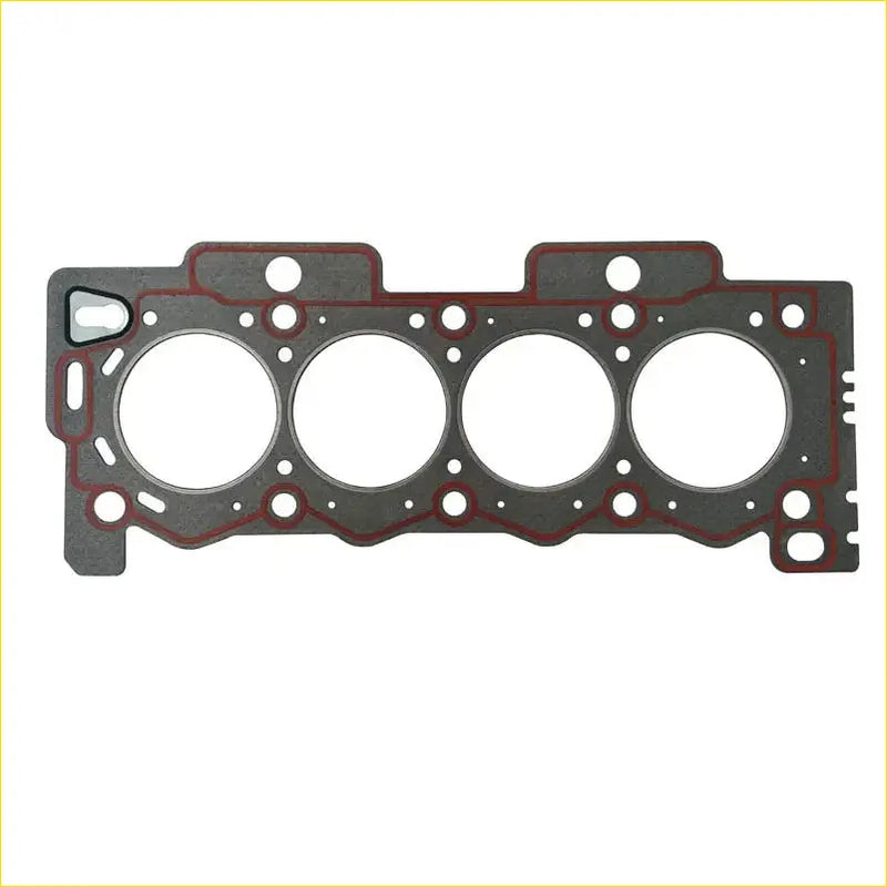 Gray metallic engine head gasket with red sealing compound for peugeot 205 206 207 306 309 16v cylinder head gasket
