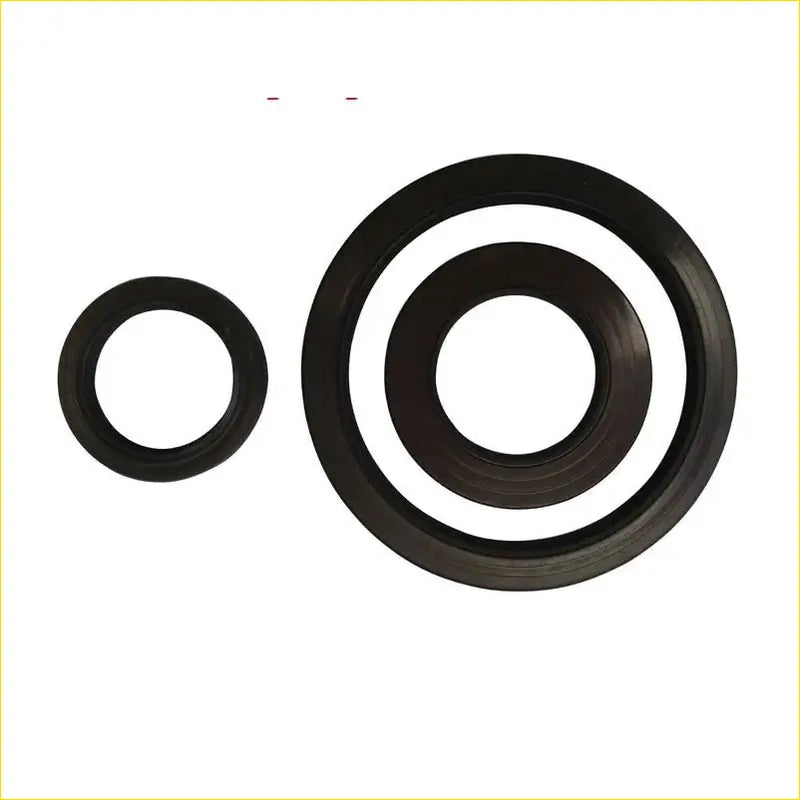 Black rubber gaskets gasket pro tu3a for peugeot 205 206 207 306 309 405 2pcs crankshaft oil seal