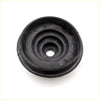 Black rubber engine mount with circular ridges and central hole for gear lever cover shift boot mazda familia 1963-1978