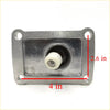 Rectangular metal gear shift housing with white cylindrical component for toyota hilux 2d ln146 rzn147 1997-2005