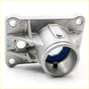Silver metallic gear shift lever housing for toyota hilux sr5 2015-2023 with blue rubber seal and black pin visible