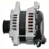 Silver and black automotive alternator with copper windings for ford truck f-150 v8 5.0l 2011 to 2014