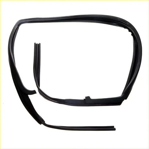 Black rubber window seal strip for automotive glass run channel set fit toyota hilux ln85 yn85 ln86 yn86 rn106 rn130 1987