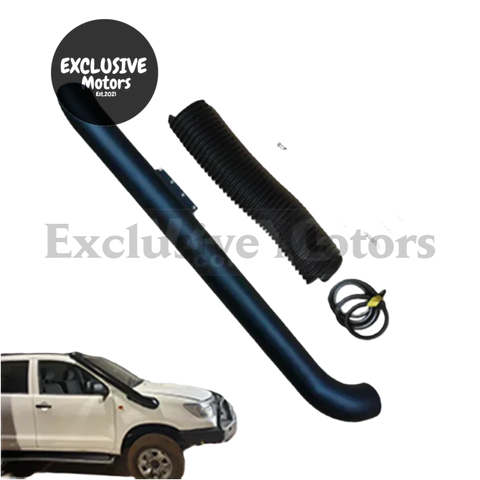 Toyota Hilux 2011-2015 Gloss Black Stainless Steel Snorkel Kit