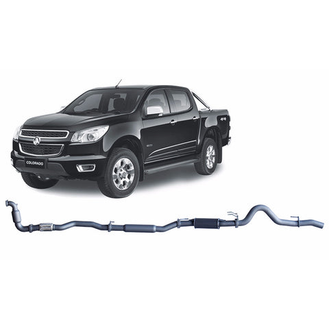 Redback Extreme Duty Exhaust 3in Turbo Back (With Cat &