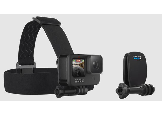 GoPro Head Strap + Quick Clip Camera Head Mount Achom-001