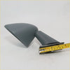 Gray plastic fender mirror with sleek curved design and mounting bracket for toyota hilux rn series 1972-1997 x2