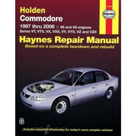 Haynes Repair Manual Suits Holden Commodore 97-06 41743