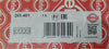 Earing ring with red and white eling label part number 265.481 on packaging for head gasket and bolts 2.4 defender transit