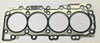 Black rubber head gasket with metallic backing for navara pathfinder murano nv350 25 dci y25ddti engine heads