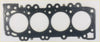 Black head gasket for cabstar navara pathfinder 2.5 dci di y25ddti with four circular openings and reinforced design