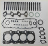 Black rubber head gasket set with metal mounting plates and assorted seals for Toyota Hilux Surf 4Runner 3.0TD 1KZ
