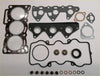 Black carbon fiber head gasket set with metallic and rubber parts for daihatsu hijet charade 1.0 turbo cb vrs