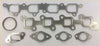 Set of metallic head gaskets with brushed silver finish and precise cutouts for navara d22 d40 pickup cabstar pathfinder 25 dci