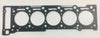 Black rubber head gasket with five circular openings and edge holes for om612 27 cdi e270 clk270 sprinter ml270 g270