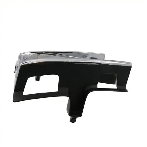 Black and chrome head light door for Toyota Hilux 2WD 1988-1997 with sleek glossy automotive front bumper cover